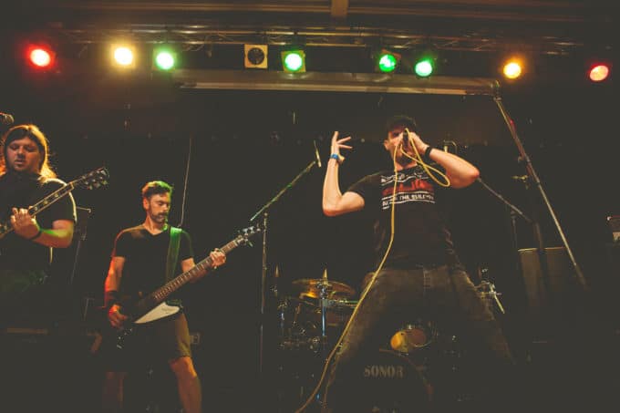 Ledfield live im UFO Bensberg - Bergisch Metal Festival - Mai 2018