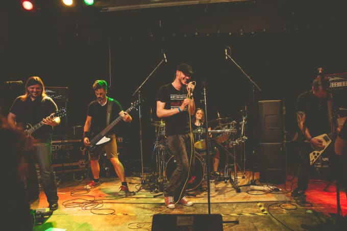 Ledfield live im UFO Bensberg - Bergisch Metal Festival - Mai 2018